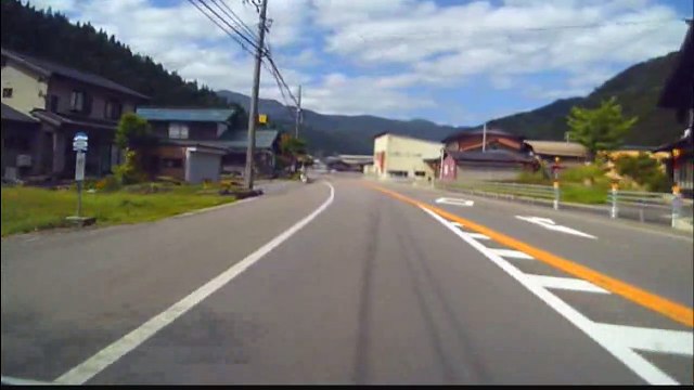 （たおやかインターネット放送)車窓から岐阜県郡上市白鳥から岐阜県石徹白From the train window Gujo City, Gifu Prefecture From Swan to Gifu Prefecture Itoshiro
