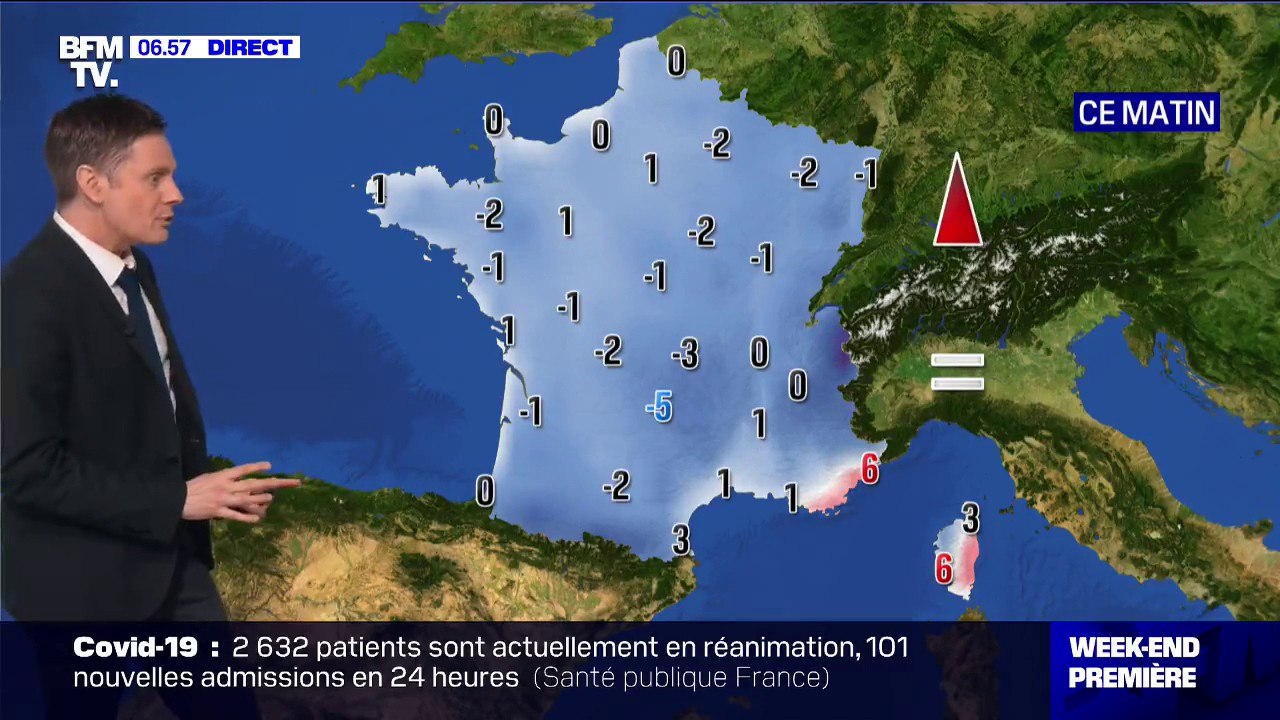 Météo: le froid persiste ce dimanche, quelques flocons jusqu'en plaine