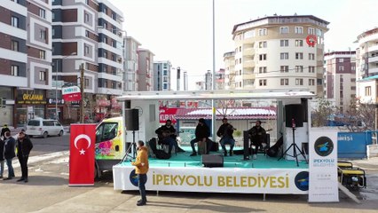 İpekyolu Belediyesi'nden moral konseri