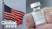 Coronavirus: Concern in US over slow rollout of COVID-19 vaccine
