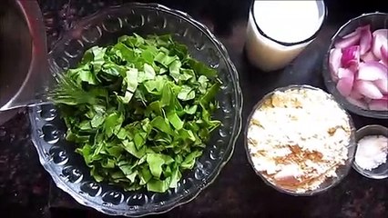 HOW TO MAKE PALAK AUR PYAZ KE PAKODE | NIRMALBHOJ