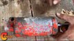 Restoration Old Rusty Air Foot Pump -restore vintage tools
