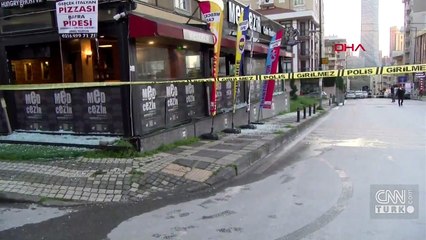 Kafeye silahlı saldırı yapıldı | Video