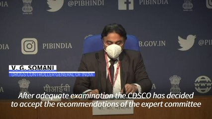 India approves two Covid-19 vaccines for emergency use
