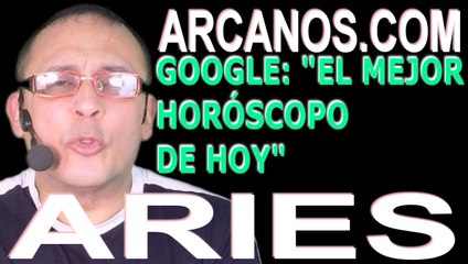 ARIES - Horóscopo ARCANOS.COM 3 al 9 de enero de 2021- Semana 02