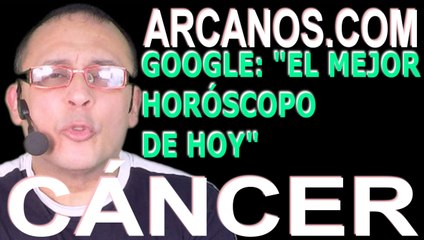CANCER - Horóscopo ARCANOS.COM 3 al 9 de enero de 2021- Semana 02