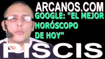 PISCIS - Horóscopo ARCANOS.COM 3 al 9 de enero de 2021- Semana 02