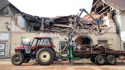 Croatia vaccinates elderly people hit by earthquake against Covid-19