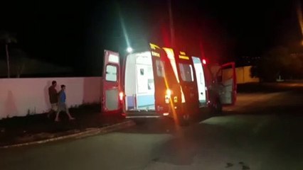 Acidente entre carro e moto no Bairro Coqueiral deixa entregador ferido