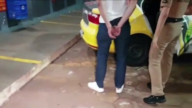 Motorista envolvido em acidente de trânsito é detido pela Polícia Militar