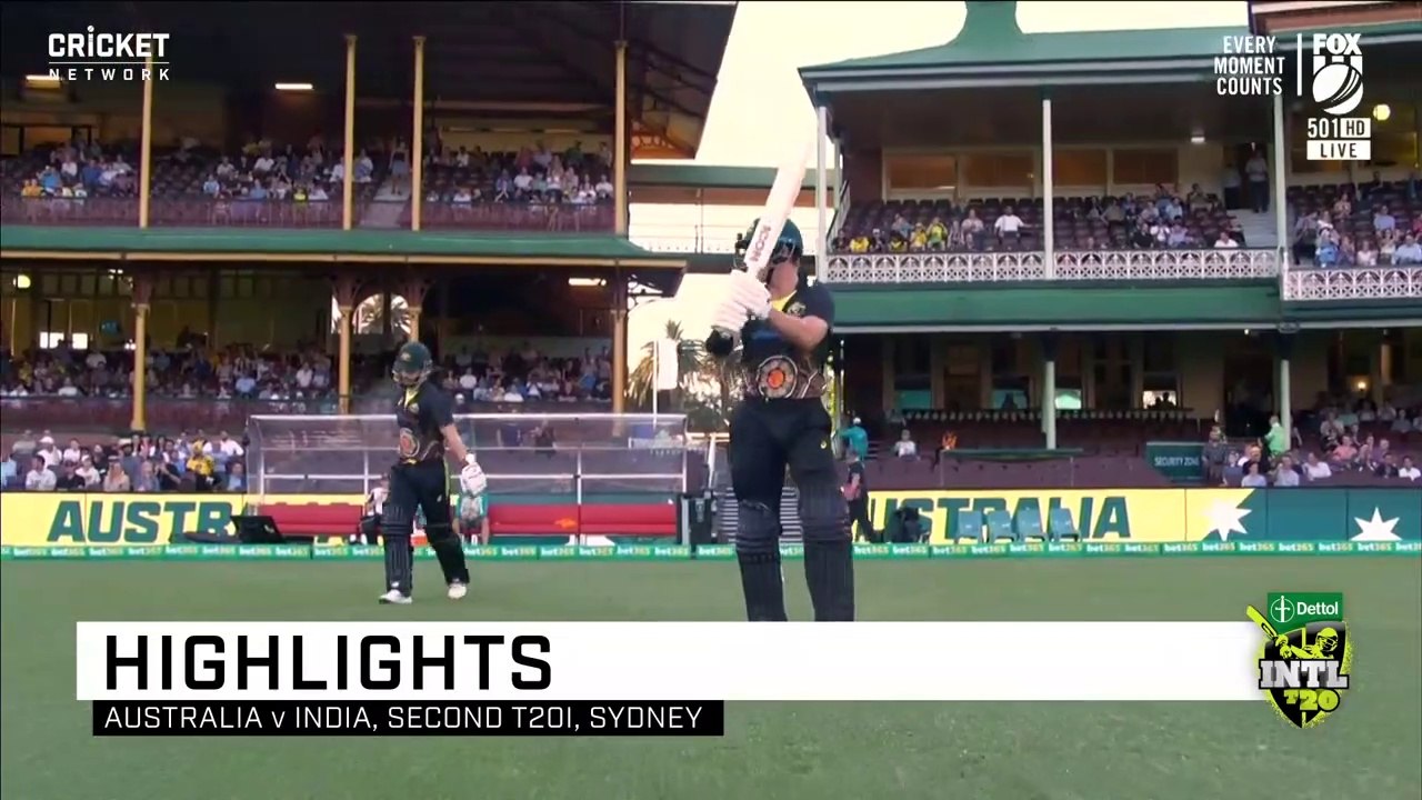 INDIA vs AUSTRALIA  2nd T20 match highlights 2020 | Pandya's power seals series win for India with epic chase _ Dettol T20I Series 2020