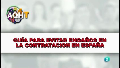 GUIA PARA EVITAR ENGAÑOS EN LA CONTRATACION EN ESPAÑA