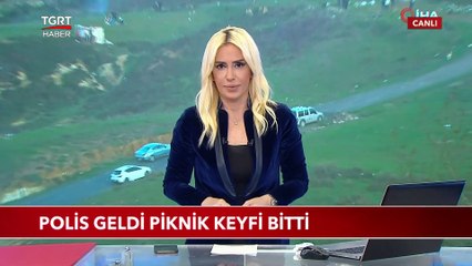 Polis Geldi Piknik Keyfi Bitti