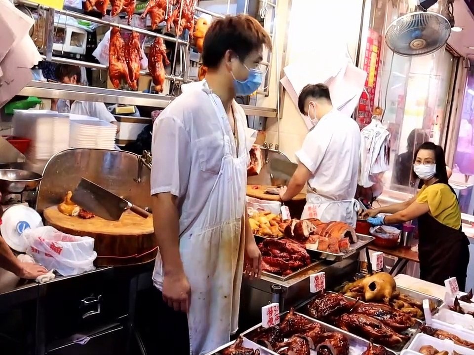 Roasted duck Grill Ente