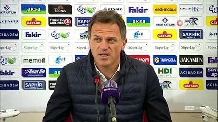 Stjepan Tomas: “İyi fırsatlar geldi ancak başaramadık”