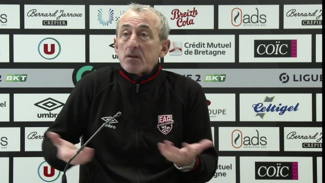 Le point presse avant EAG-AMIENS