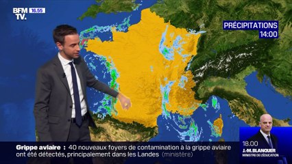 La météo pour ce lundi 4 janvier 2021