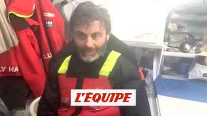 Bestaven : «Un soulagement énorme» - Voile - Vendée Globe