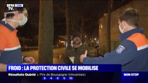 La protection civile se mobilise pour aider les sans-abris