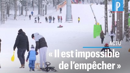 Malgré les appels à rester chez eux, les Allemands se précipitent à la montagne