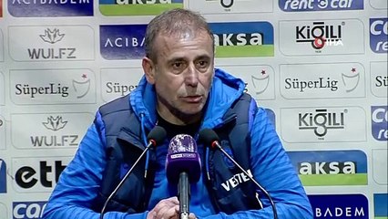 Abdullah Avcı: “Trabzonspor her maçı kazanmak için oynar”