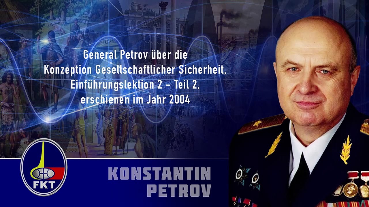 Konzeption Gesellschaftlicher Sicherheit - Einführungslektion 2 - Teil 2