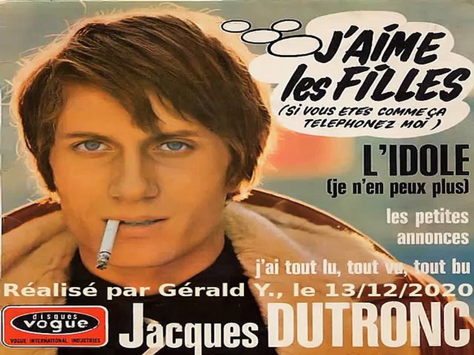 Jacques Dutronc_L'idole (Je n'en peux plus)(Clip 1967)