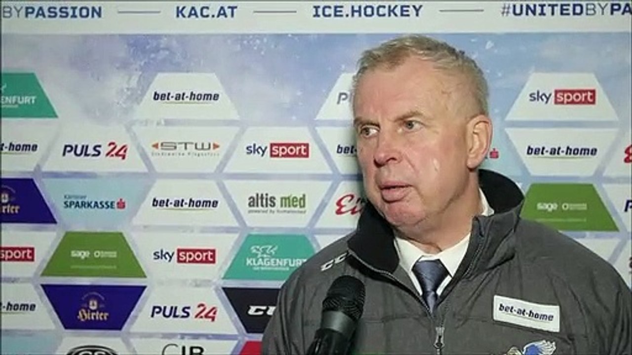 Rob Daum nach dem Spiel gegen den KAC
