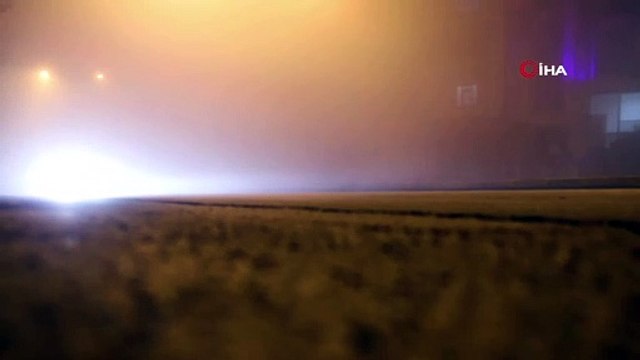 Elazığ’da Sis Etkili Oldu, Görüş Mesafesi Sıfıra İndi