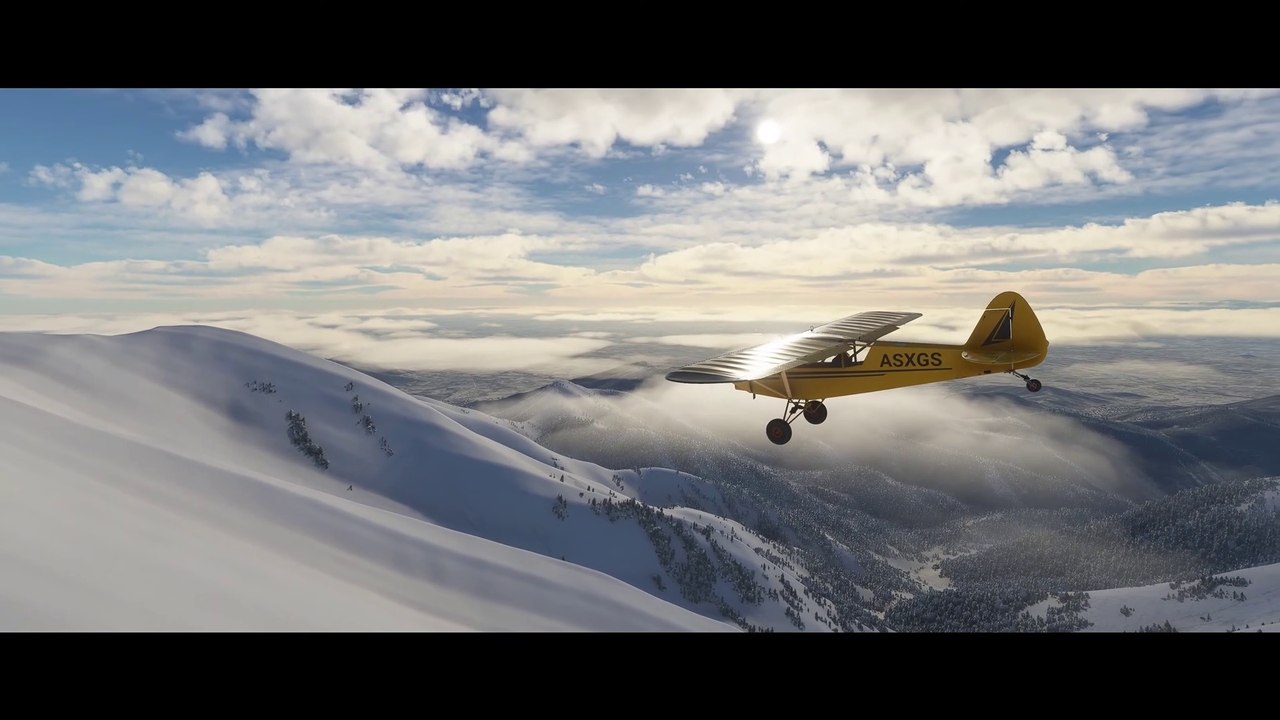 Microsoft Flight Simulator Bandeannonce Let It Snow Vidéo Dailymotion