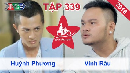 Vinh Râu - Huỳnh Phương vừa ăn mít vừa tìm chỗ trọ lúc nửa đêm | LỮ KHÁCH 24h | Tập 339 | 11/09/2016