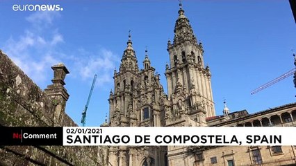 Début de l'année sainte à Saint-Jacques-de-Compostelle