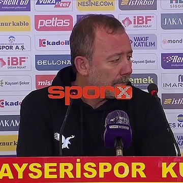 Sergen Yalçın: Liderlik önemli değil! Burası Beşiktaş
