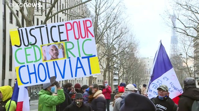 В Париже прошла акция в память о жертве полицейского насилия