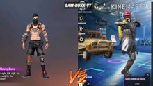 Free fire vs pubg (danse)