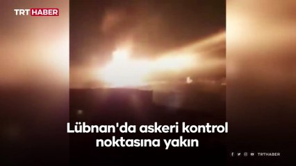 Lübnan'da akaryakıt deposunda patlama