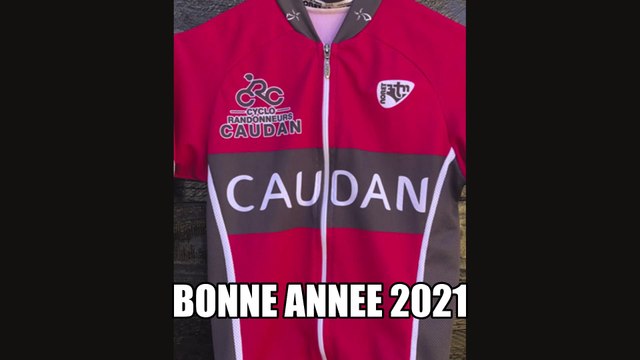 Le club des Cyclos-Randonneurs Caudanais vous présente leurs meilleurs voeux pour cette nouvelle année 2021.