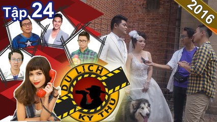 DU LỊCH KỲ THÚ | Tập 24 FULL | Hoàng Rapper ăn món kỵ | Baggio lãng mạn cùng Mây | 290916