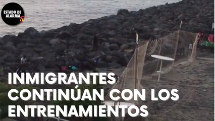 ILEGALES entrenando mientras se ALOJAN en HOTELES de 4 ESTRELLAS a costa de todos los ESPAÑOLES