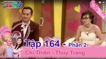 Cười té ghế với cô vợ bắt chồng ôm, gác,... gãi mới chịu ngủ | Chí Thiên - Thùy Trang | VCS 164
