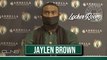 Jaylen Brown Postgame Interview | Celtics vs Pistons | Game 2