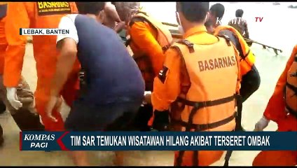 Setelah Pencarian Selama 3 Hari, Korban Tenggelam di Pantai Cibobos Ditemukan