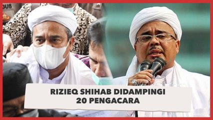 Rizieq Shihab  Didampingi 20 Pengacara Hadapi Sidang Praperadilan
