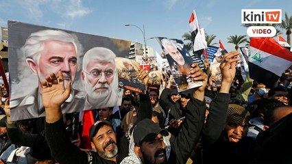 Ribuan berkumpul di Iraq peringati pembunuhan Soleimani