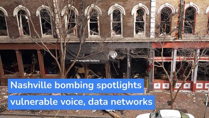 Nashville bombing spotlights vulnerable voice, data networks, and other top stories in technology from January 04, 2021.