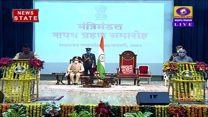 शिवराज कैबिनेट का विस्तार, तुलसी राम सिलावट ने ली मंत्री पद की शपथ