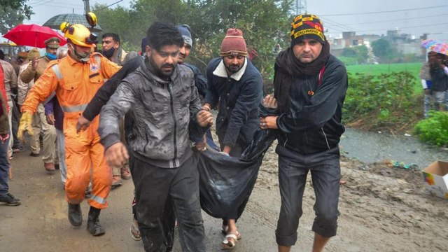 25 people died in an accident in Muradnagar, 3 arrested