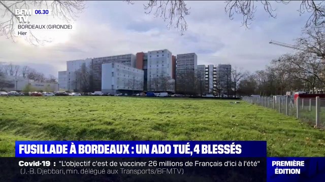 Un adolescent tué lors d'une fusillade à Bordeaux