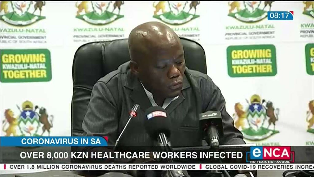Over 8000 KZN healthcare workers infected