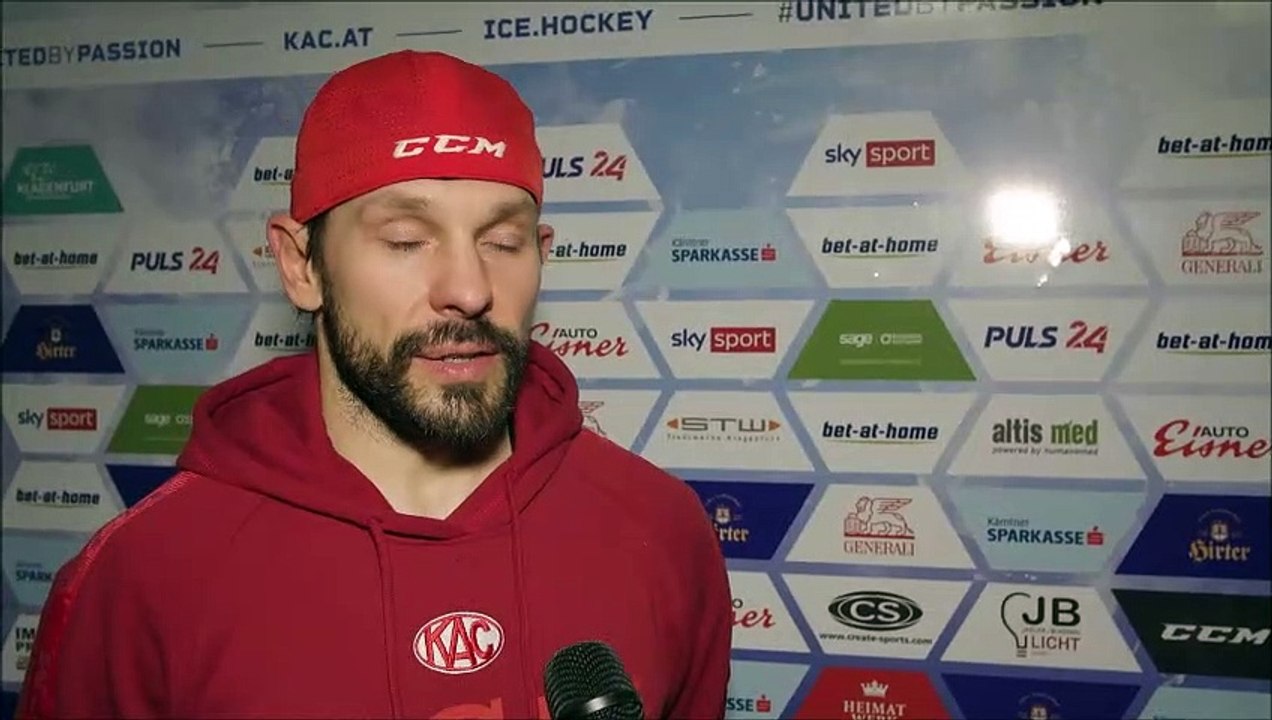 03.01.20: Thomas Koch (KAC) nach Derbysieg gegen VSV